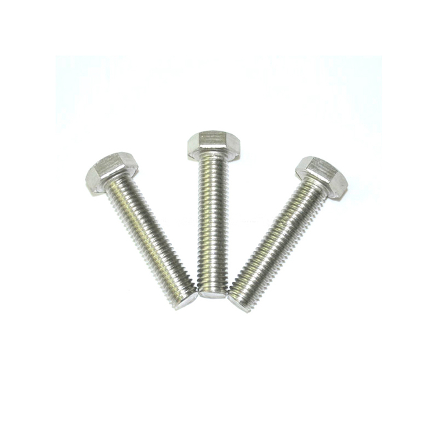 DIN933 M1.6-M52 ածխածնային պողպատից վեցանկյուն պտուտակներ