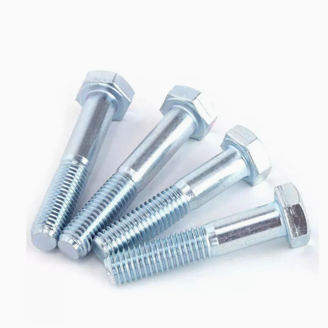 DIN931 Halbgewinde-Sechskantschrauben aus Stahl