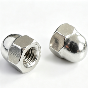 DIN1587 &Eacute;crou borgne bomb&eacute; hexagonal (&eacute;crou borgne) | &Eacute;crou d&eacute;coratif anti-poussi&egrave;re en acier au carbone et en acier inoxydable de qualit&eacute; 4.8/8