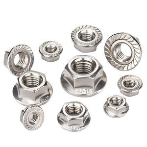 DIN6923 Piuliță hexagonală cu flanșă: Diferența versiunii cu zimți și fără creme